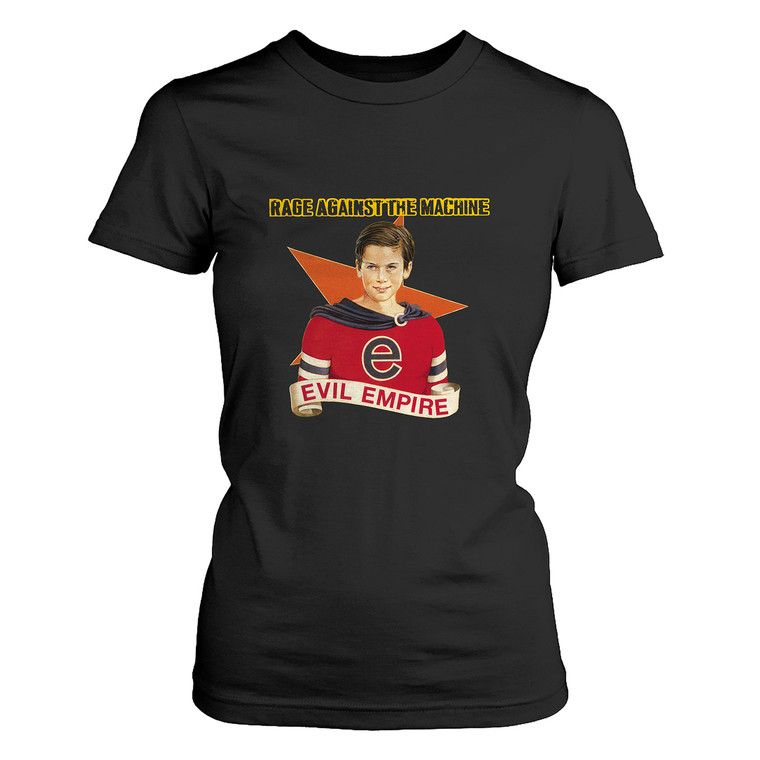 RAGE AGAINTS THE MACHINE EVIL EMPIRE ROCK BAND Women's T-Shirt