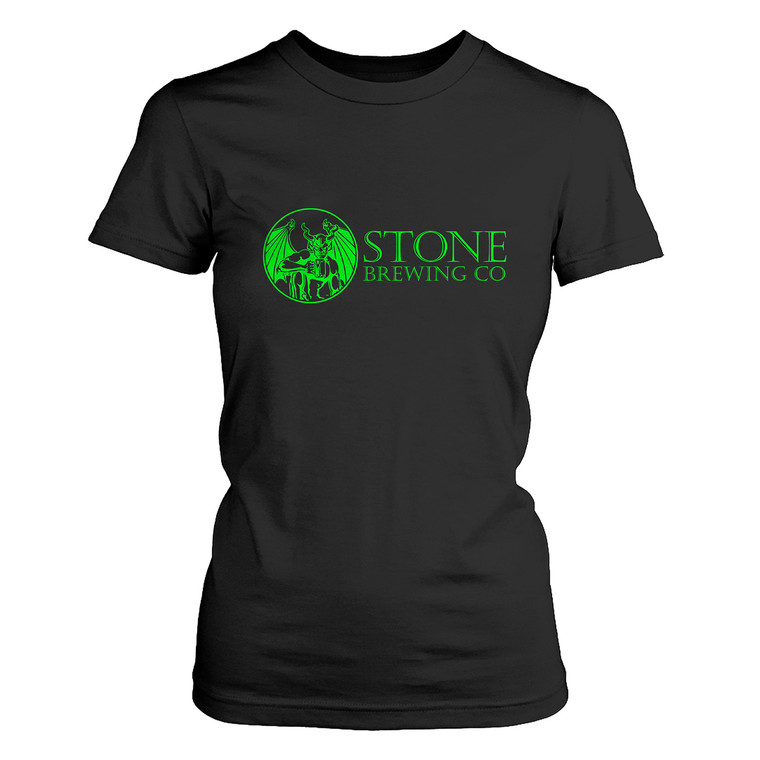 STONE BRRWNING BEER LOGO Women's T-Shirt STONE BRRWNING BEER LOGO Women's T-Shirt