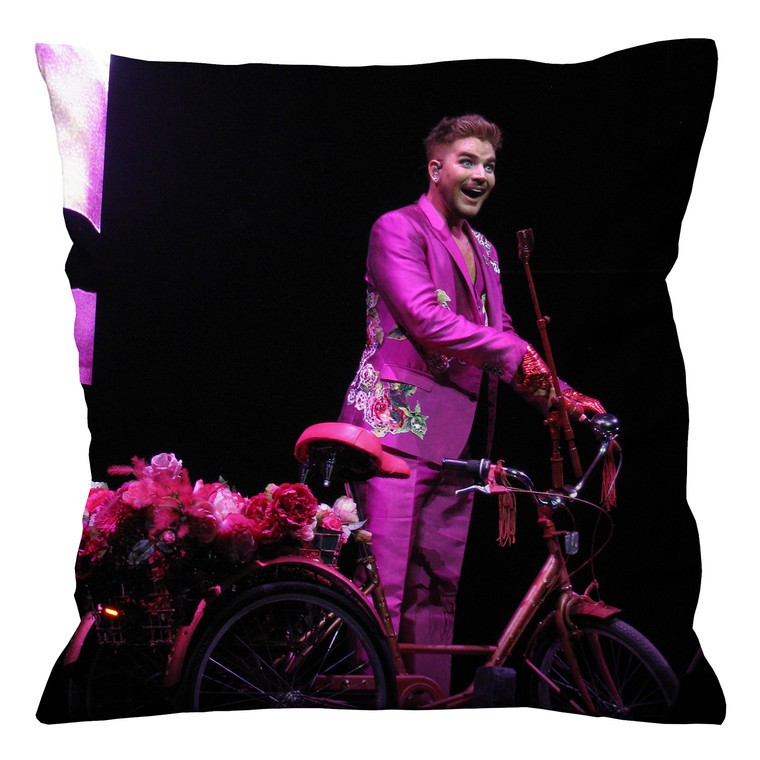 ADAM LAMBERT BIKE Cushion Case Cover ADAM LAMBERT BIKE Cushion Case Cover