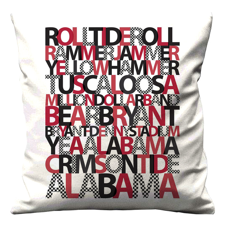 ALABAMA ROLL TIDE FOOTBALL Cushion Case Cover