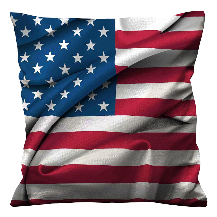 AMERICA FLAG Cushion Case Cover
