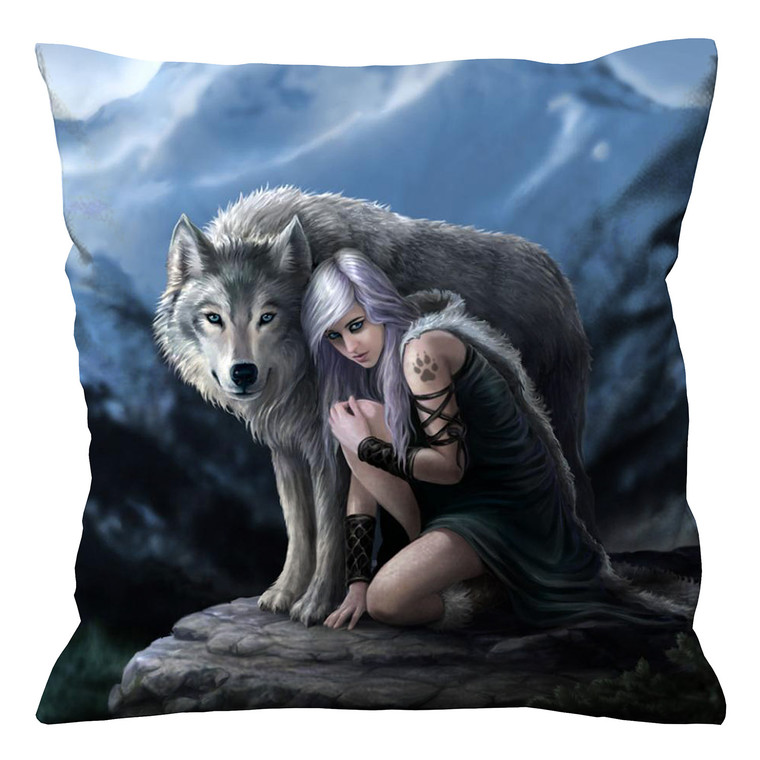 ANNE STOKES GOTHIC WOLF Cushion Case Cover