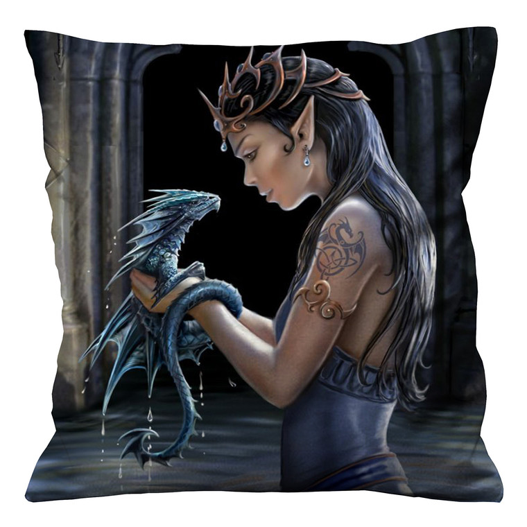 ANNE STOKES WATER ELVES Cushion Case Cover