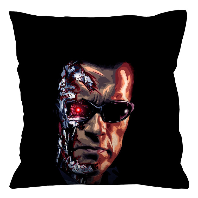 ARNOLD TERMINATOR ART Cushion Case Cover