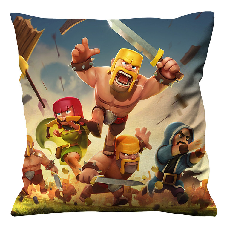 CLASH OF CLANS 1 Cushion Case Cover CLASH OF CLANS 1 Cushion Case Cover