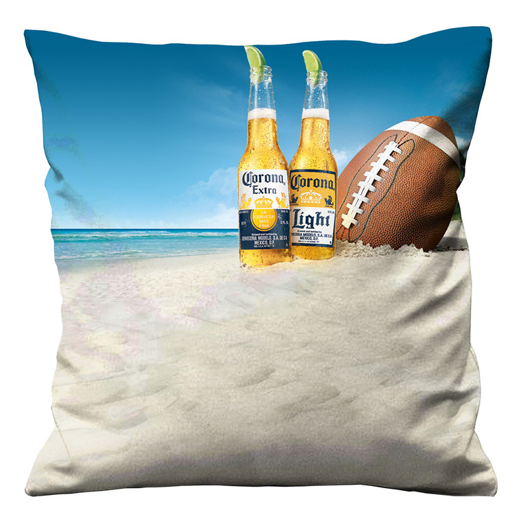 CORONA YOUR BEACH Cushion Case Cover