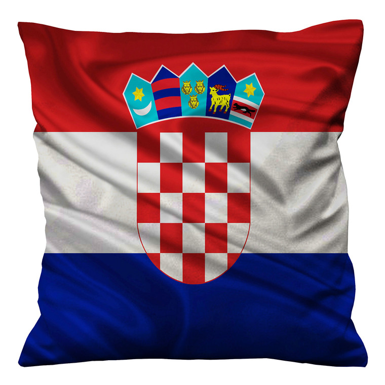 CROATIAN FLAG Cushion Case Cover