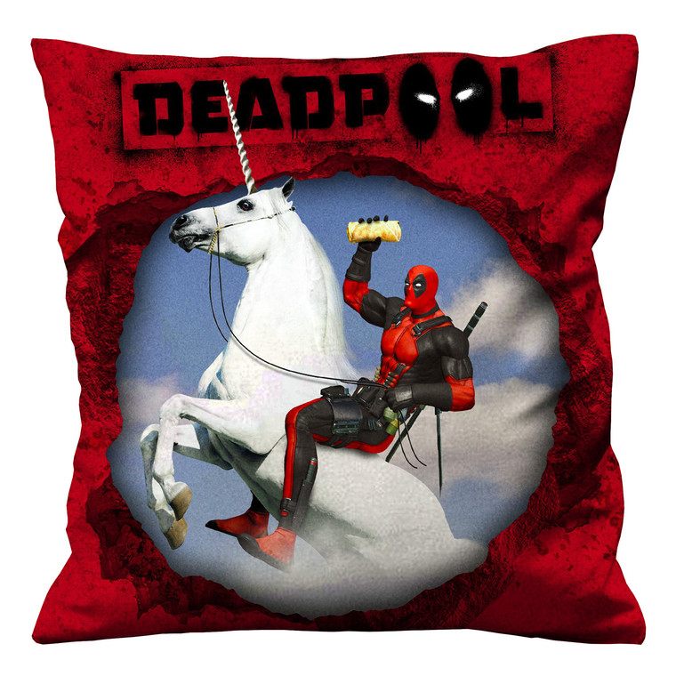 DEADPOOL UNICORN Cushion Case Cover