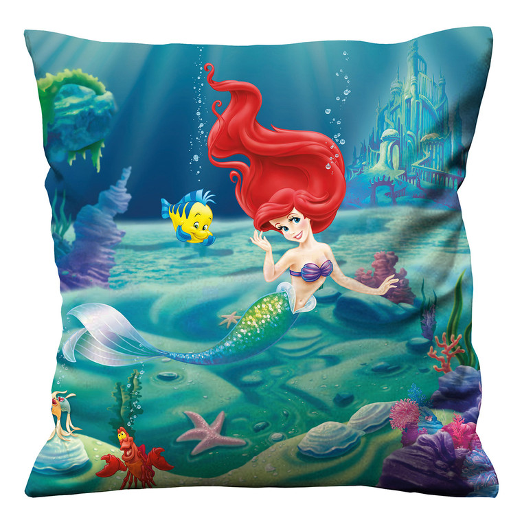 DISNEY ARIEL MERMAID Cushion Case Cover