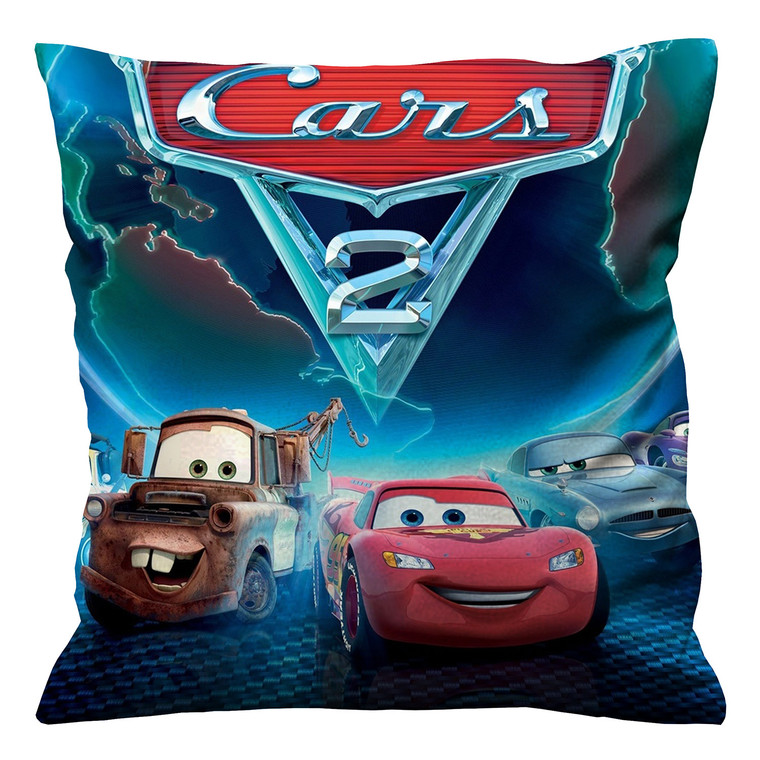 DISNEY CARS 2 LOGO Cushion Case Cover