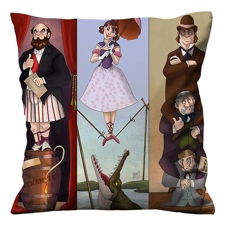 DISNEY HAUNTED MANSION CHARACTER Cushion Case Cover