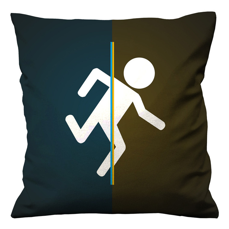 DUAL MONITOR PORTAL Cushion Case Cover