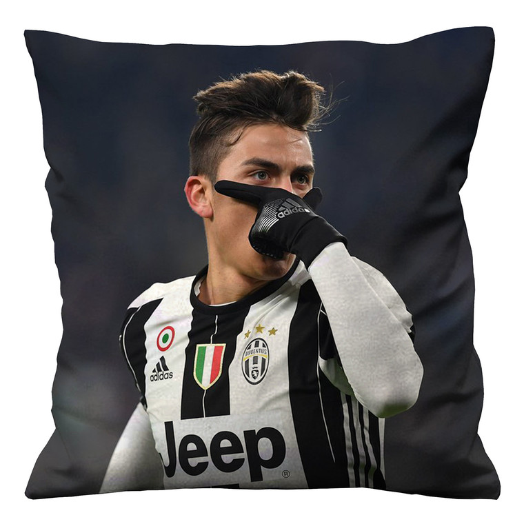 DYBALA MASK JUVENTUS Cushion Case Cover DYBALA MASK JUVENTUS Cushion Case Cover