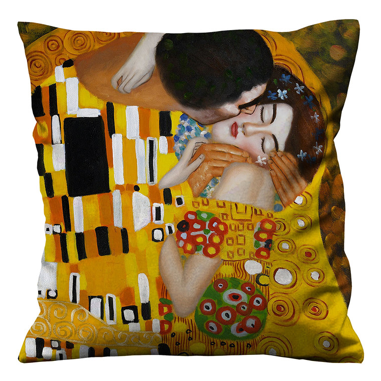 GUSTAV KLIMT KISS ART Cushion Case Cover