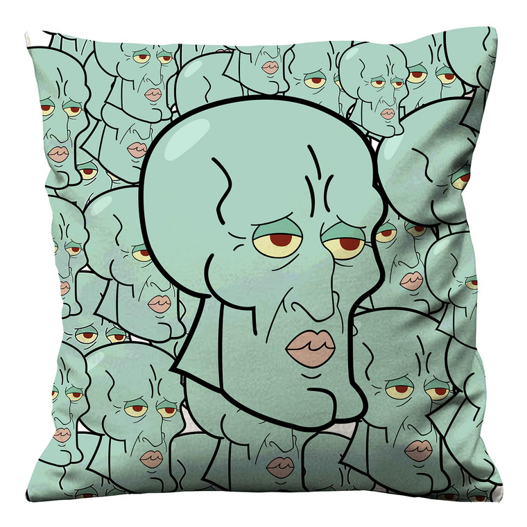 HANDSOME SQUIDWARD Cushion Case Cover