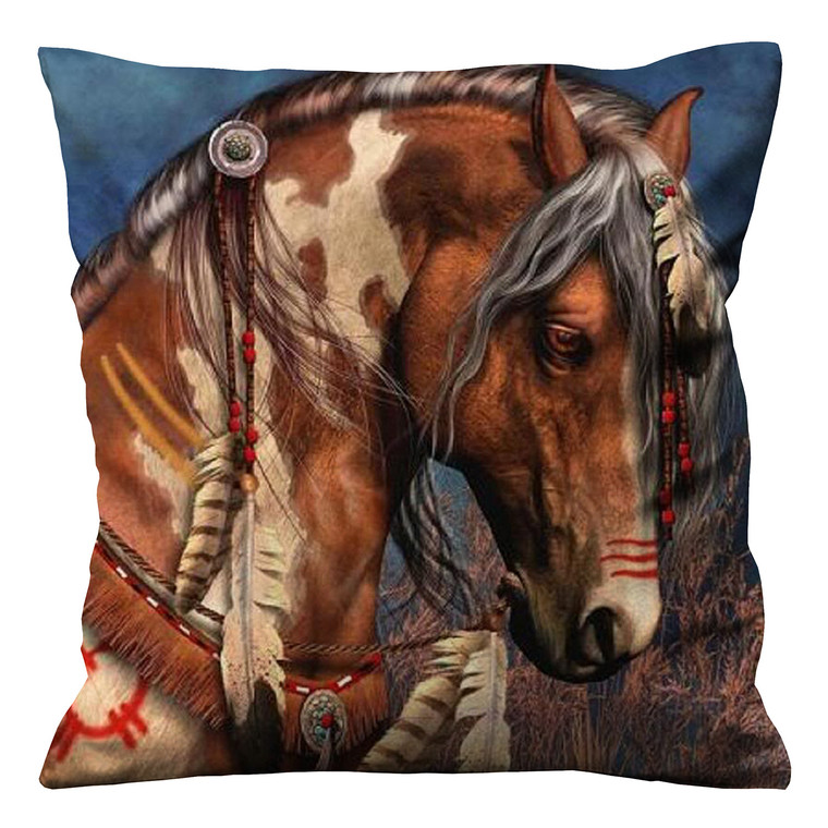INDIAN HORSE Cushion Case Cover