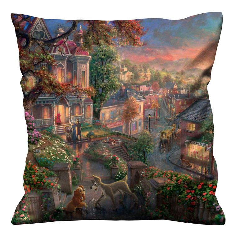 LADY AND TRAMP ART Cushion Case Cover