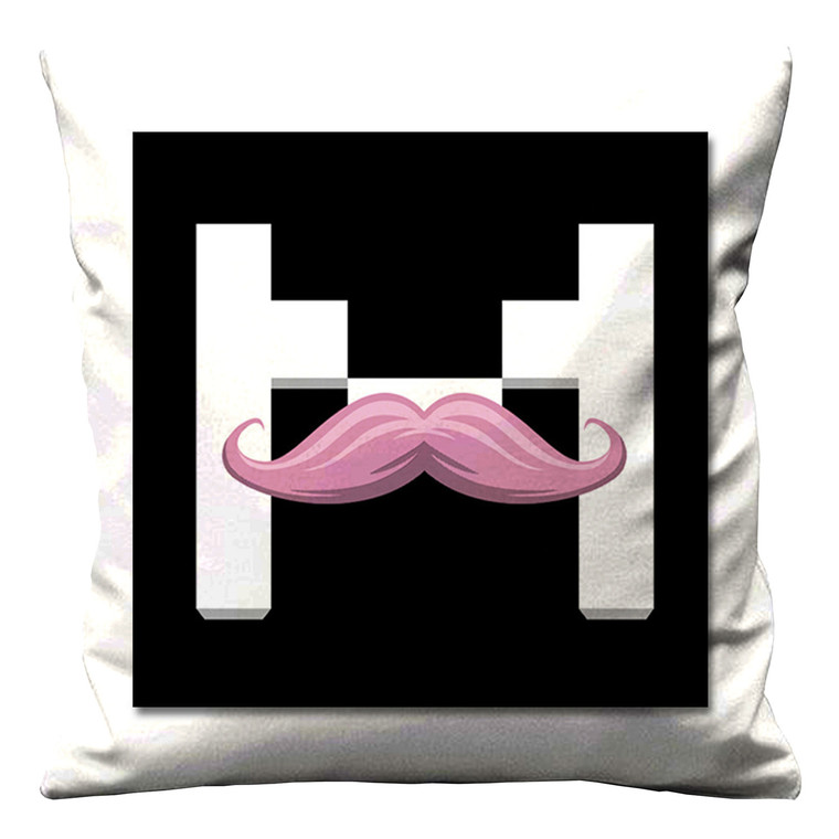 MARKIPLIER LOGO MOUSTACHE Cushion Case Cover MARKIPLIER LOGO MOUSTACHE Cushion Case Cover