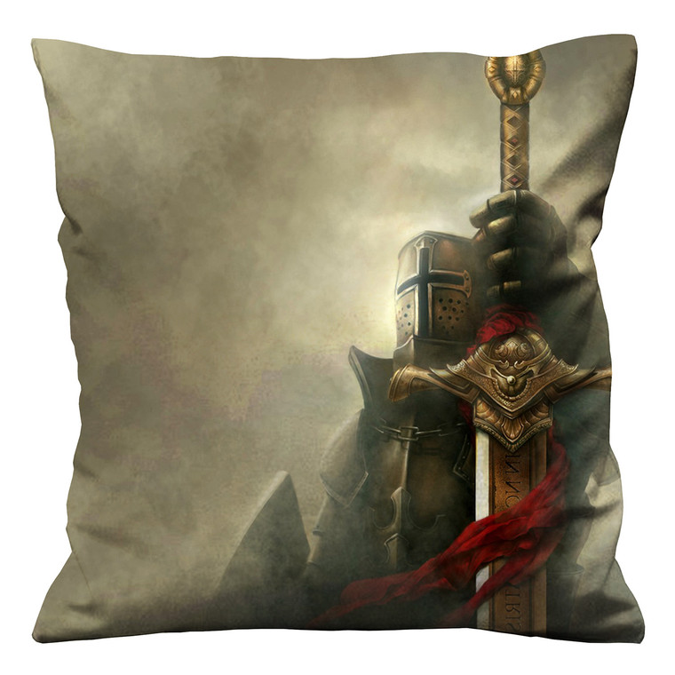 MEDIEVAL KNIGHTS TEMPLAR Cushion Case Cover