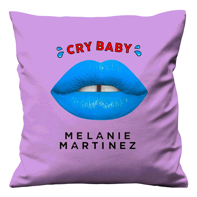 MELANIE MARTINEZ CRY BABY LIPS Cushion Case Cover MELANIE MARTINEZ CRY BABY LIPS Cushion Case Cover