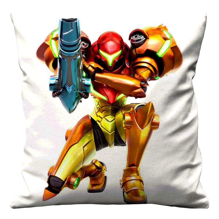 METROID SAMUS THE VERGE Cushion Case Cover METROID SAMUS THE VERGE Cushion Case Cover