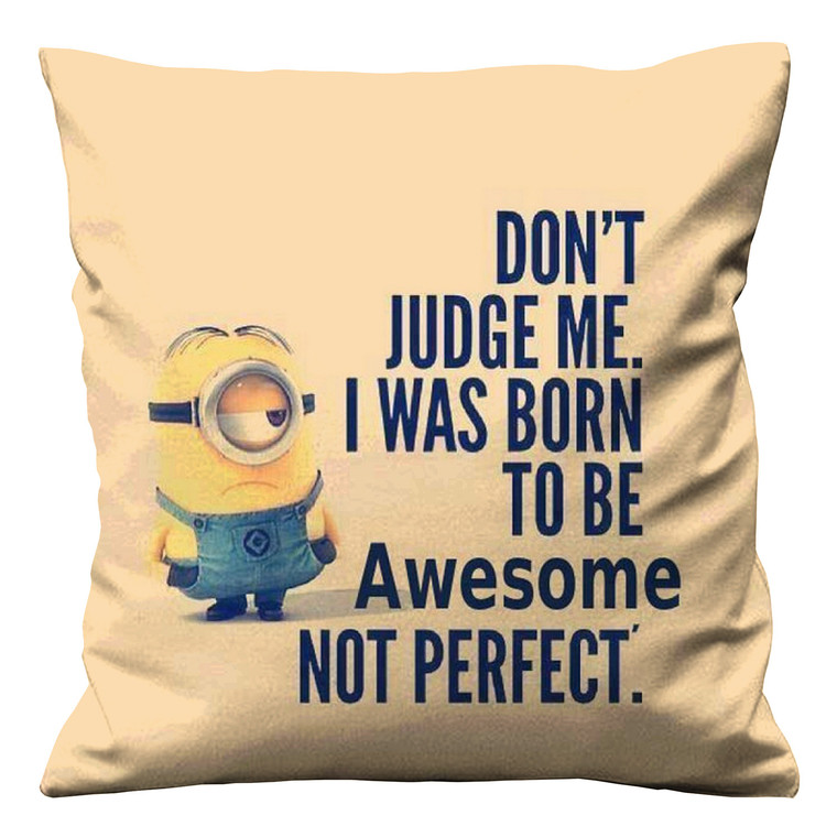 MINION QUOTES Cushion Case Cover
