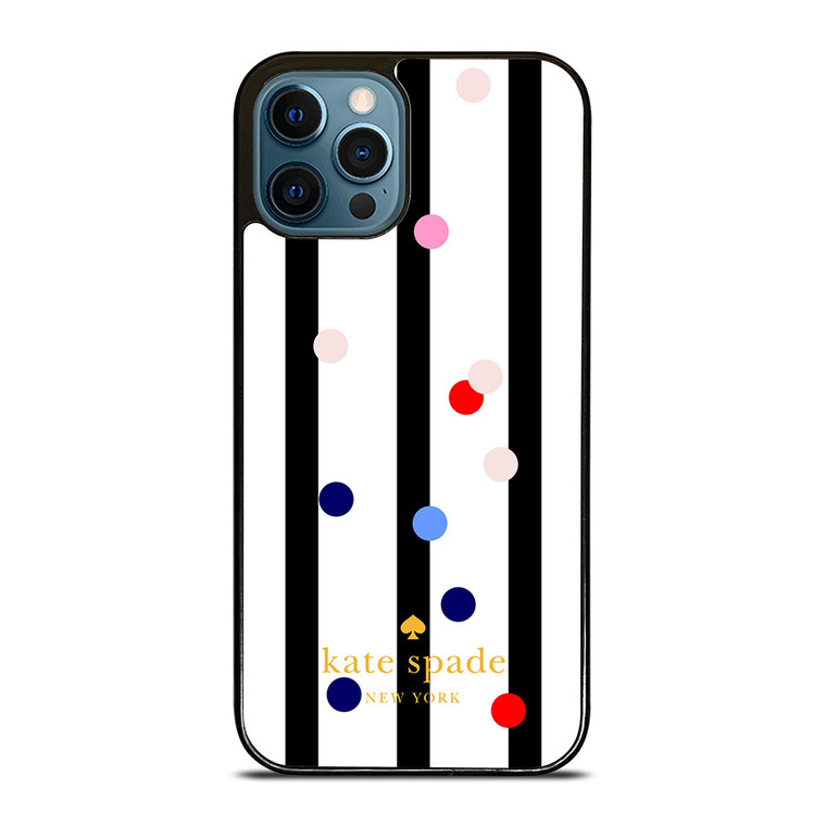 KATE SPADE STRIPE POLKADOTS iPhone 12 Pro Max Case