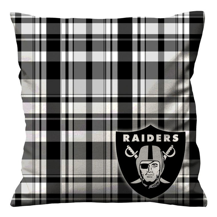 OAKLAND RAIDERS PATTERN Cushion Case Cover OAKLAND RAIDERS PATTERN Cushion Case Cover