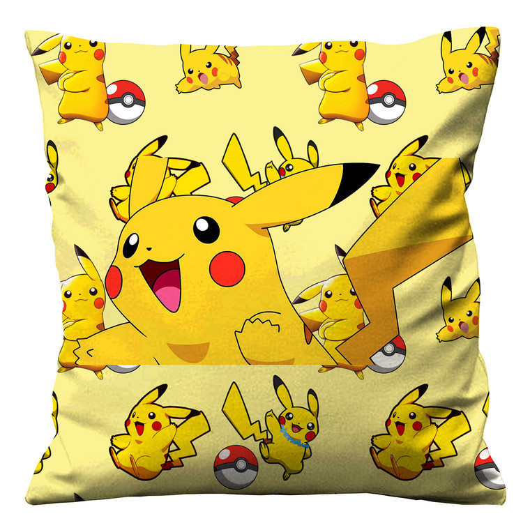 POKEMON PIKACHU CUTE Cushion Case Cover POKEMON PIKACHU CUTE Cushion Case Cover