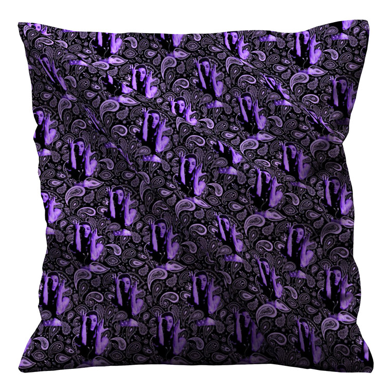 PRINCE PURPLE RAIN PAISLEY Cushion Case Cover PRINCE PURPLE RAIN PAISLEY Cushion Case Cover