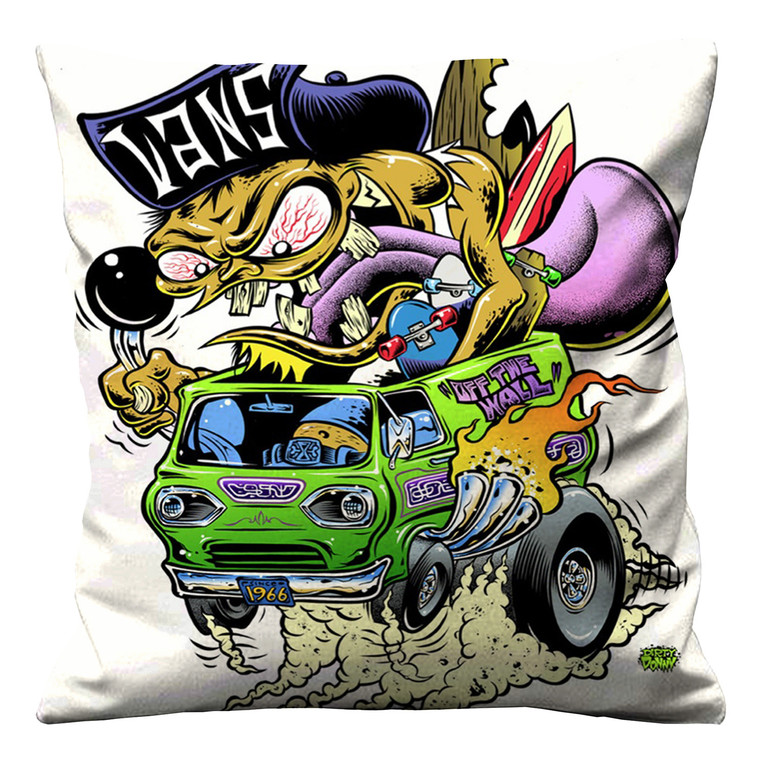 RAT FINK DIRTY Cushion Case Cover