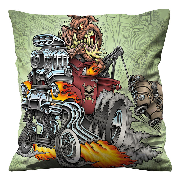 RAT FINK PORKY Cushion Case Cover RAT FINK PORKY Cushion Case Cover