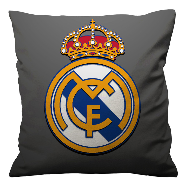 REAL MADRID GREY Cushion Case Cover REAL MADRID GREY Cushion Case Cover