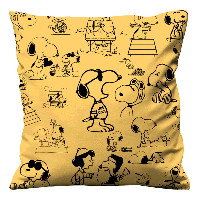 SNOOPY BRUSHES Cushion Case Cover