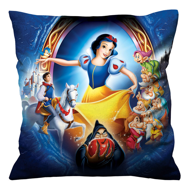 SNOW WHITE AND 7 DWARFS Cushion Case Cover SNOW WHITE AND 7 DWARFS Cushion Case Cover