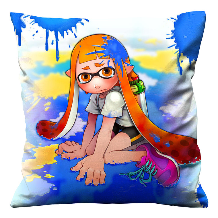 SPLATOON GIRL CUTE X Cushion Case Cover