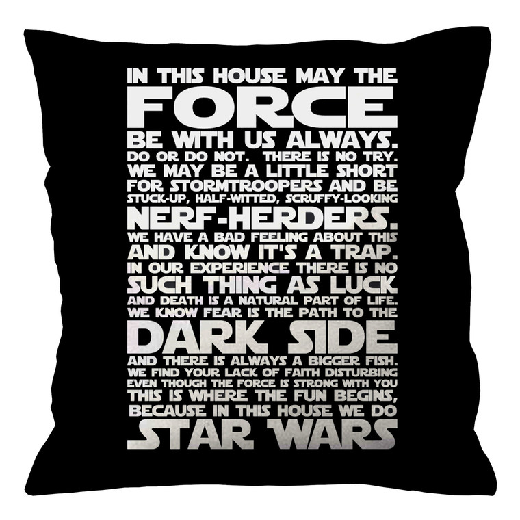 STAR WARS QUOTES Cushion Case Cover
