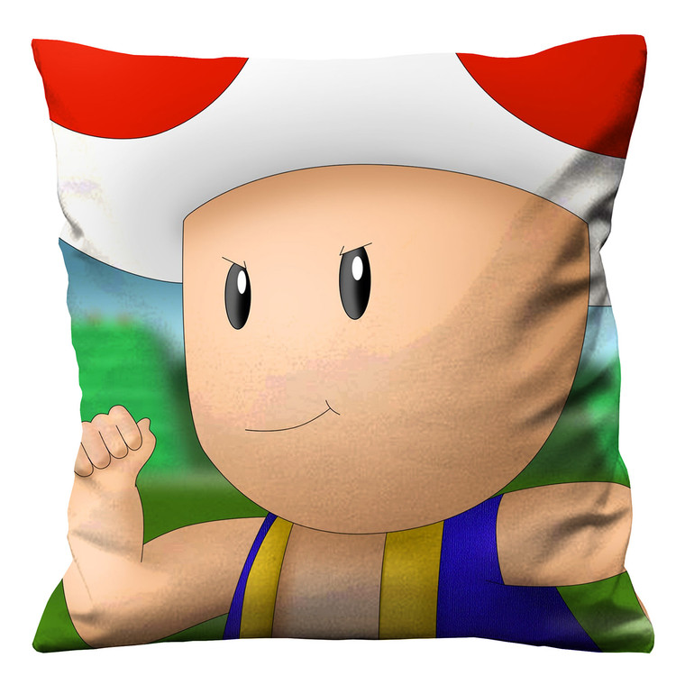 SUPER MARIO TOAD Cushion Case Cover