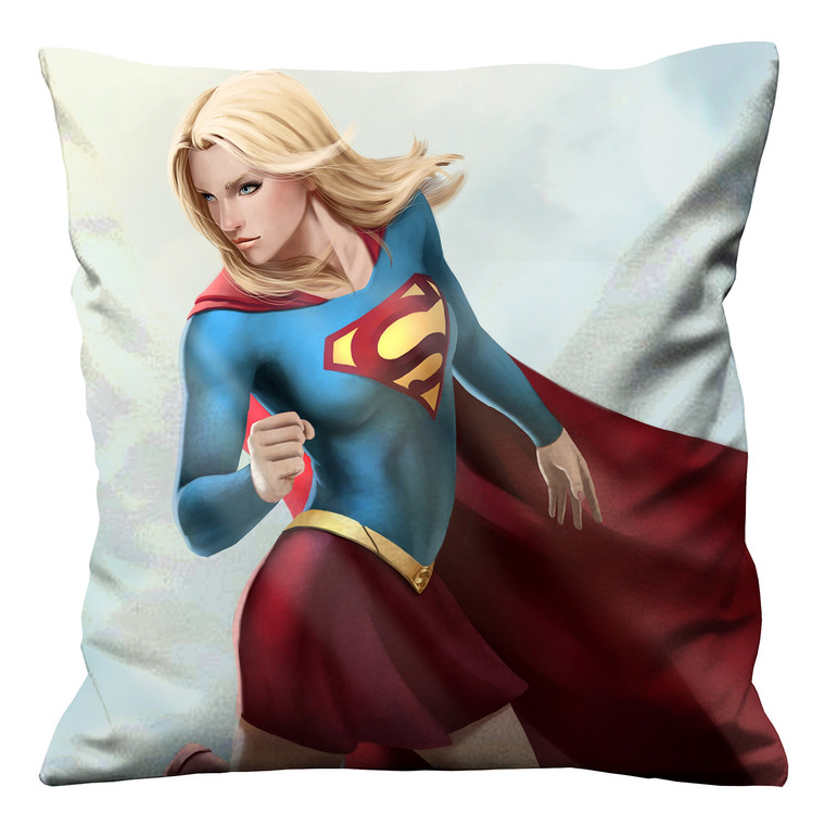 SUPERGIRL ART Cushion Case Cover