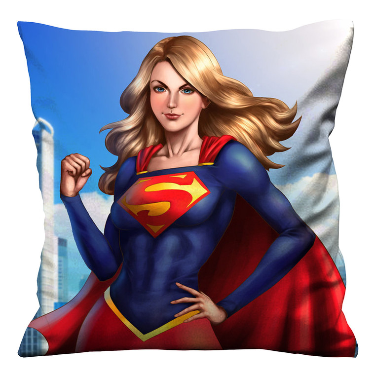 SUPERGIRL CARTOON Cushion Case Cover