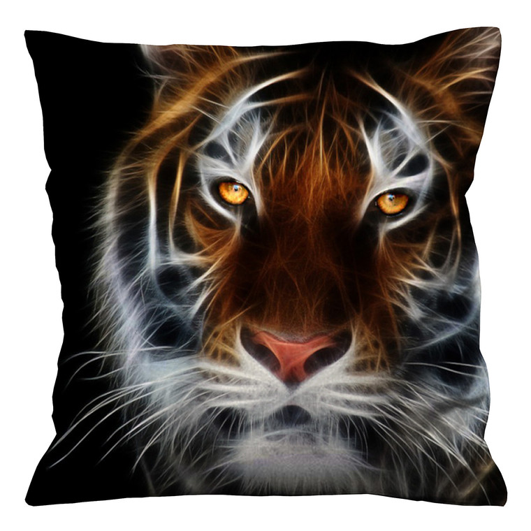 TIGER HEAD ART Cushion Case Cover