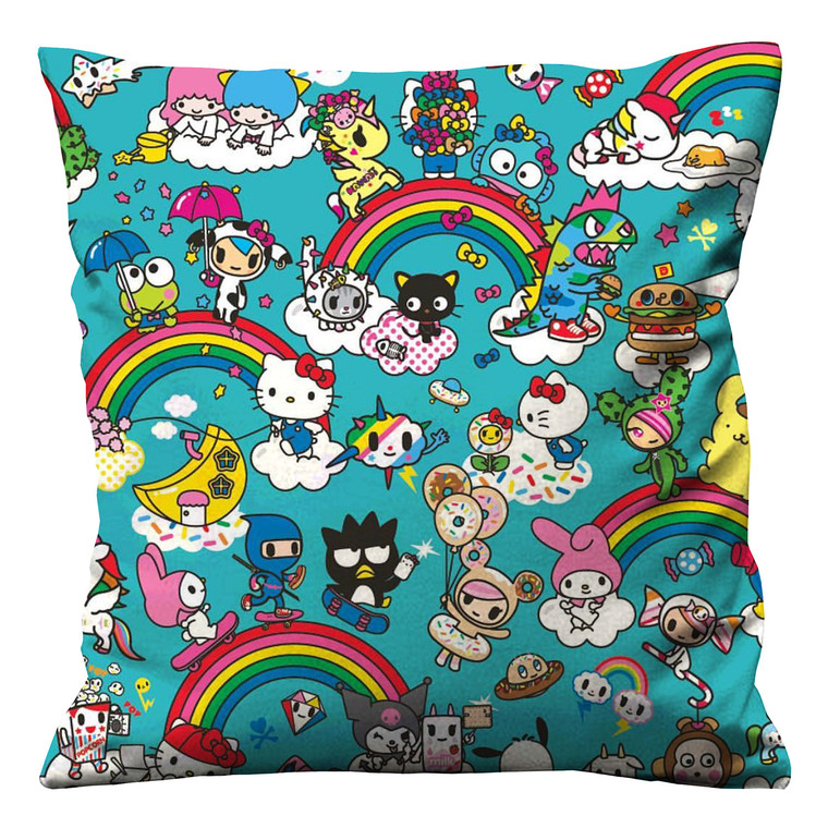 TOKIDOKI RAINBOW Cushion Case Cover