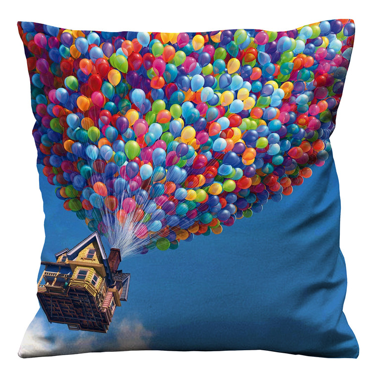UP UP MOVIE DISNEY BALLOON HOUSE Cushion Case Cover UP UP MOVIE DISNEY BALLOON HOUSE Cushion Case Cover