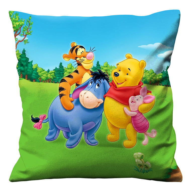WINNIE THE POOH TIGGER EEYORE Cushion Case Cover WINNIE THE POOH TIGGER EEYORE Cushion Case Cover