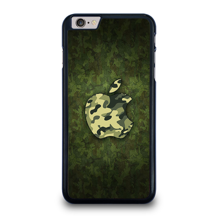 APPLE LOGO CAMO GREEN iPhone 6 / 6S Plus Case