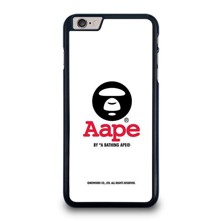 BAPE WHITE LOGO iPhone 6 / 6S Plus Case