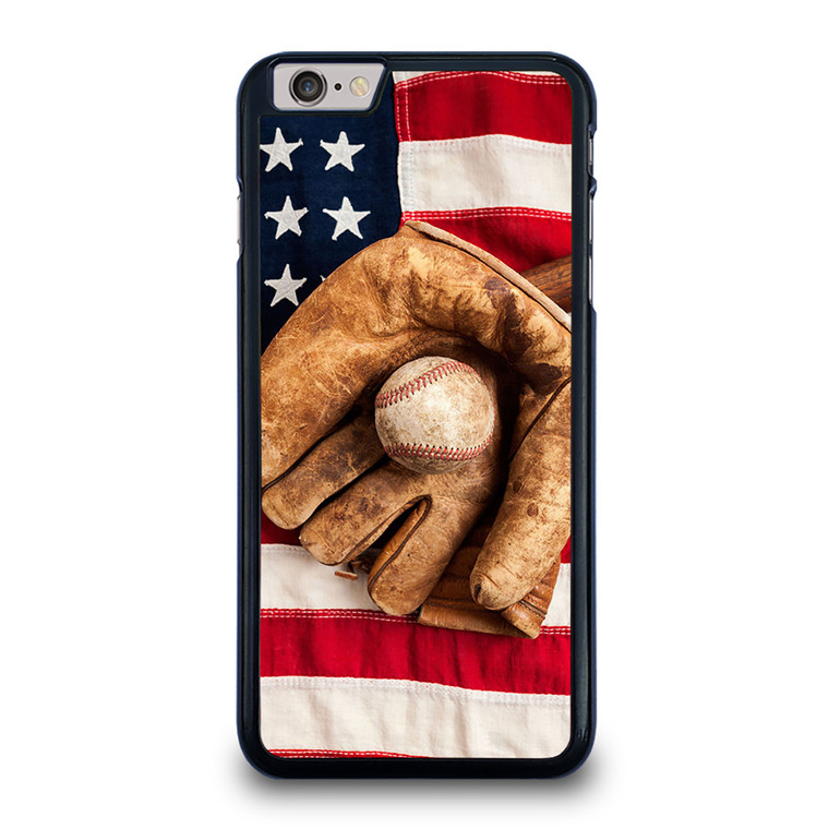 BASEBALL GLOVE AMERICAN FLAG iPhone 6 / 6S Plus Case