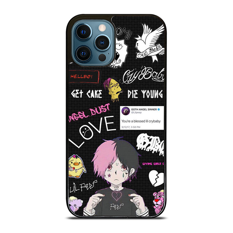 LIL PEEP STICKER COLLECTION iPhone 12 Pro Max Case