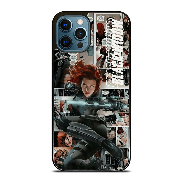 MARVEL BLACK WIDOW COMIC iPhone 12 Pro Max Case MARVEL BLACK WIDOW COMIC iPhone 12 Pro Max Case