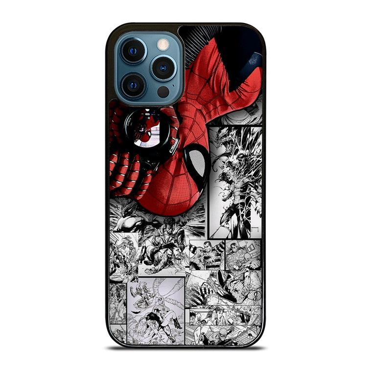 MARVEL SPIDERMAN POTRAIT COMIC iPhone 12 Pro Max Case
